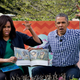Michelle and Barack Obama reading a story at the White House during the Easter Egg Roll in April 2016 (AP Photo/Jacquelyn Martin)